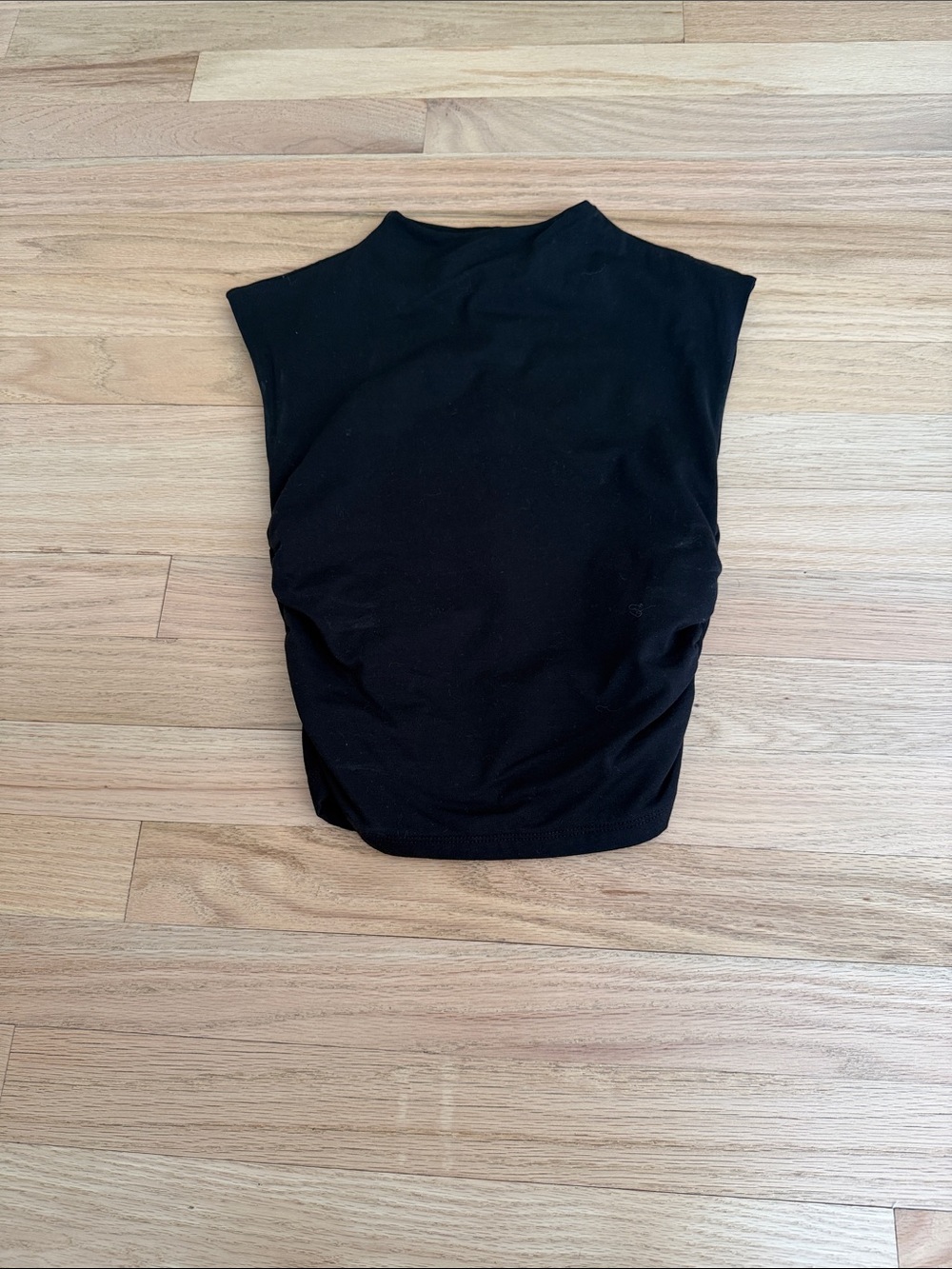 Abercrombie and fitch Black Sleeveless Mock Neck Top